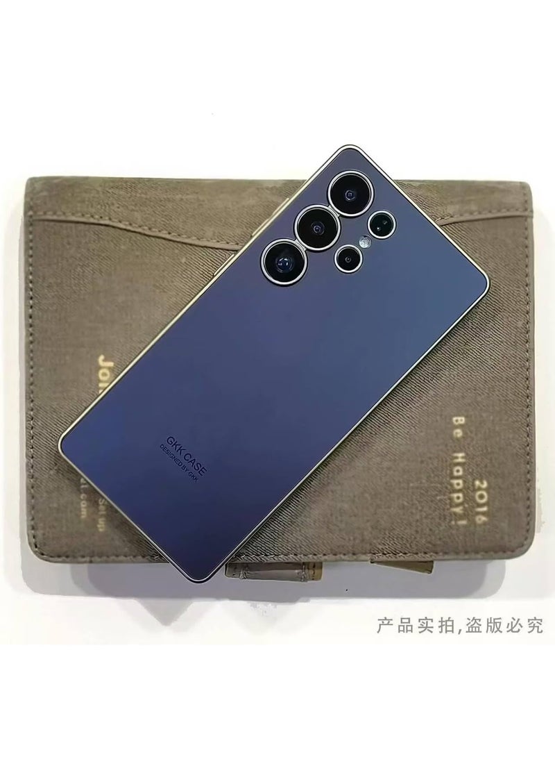 Galaxy S24 Ultra Phone Case, Ultra-Thin Silicone Cover, Shockproof and Dropproof Design 【Original Machine Color Scheme】，Ultra-Thin,Shockproof and Dropproof - (Titanium Dark Purple) - Image 2